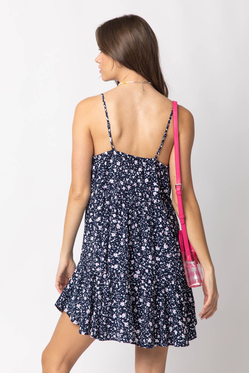 Poppy Dotted Mini Dress