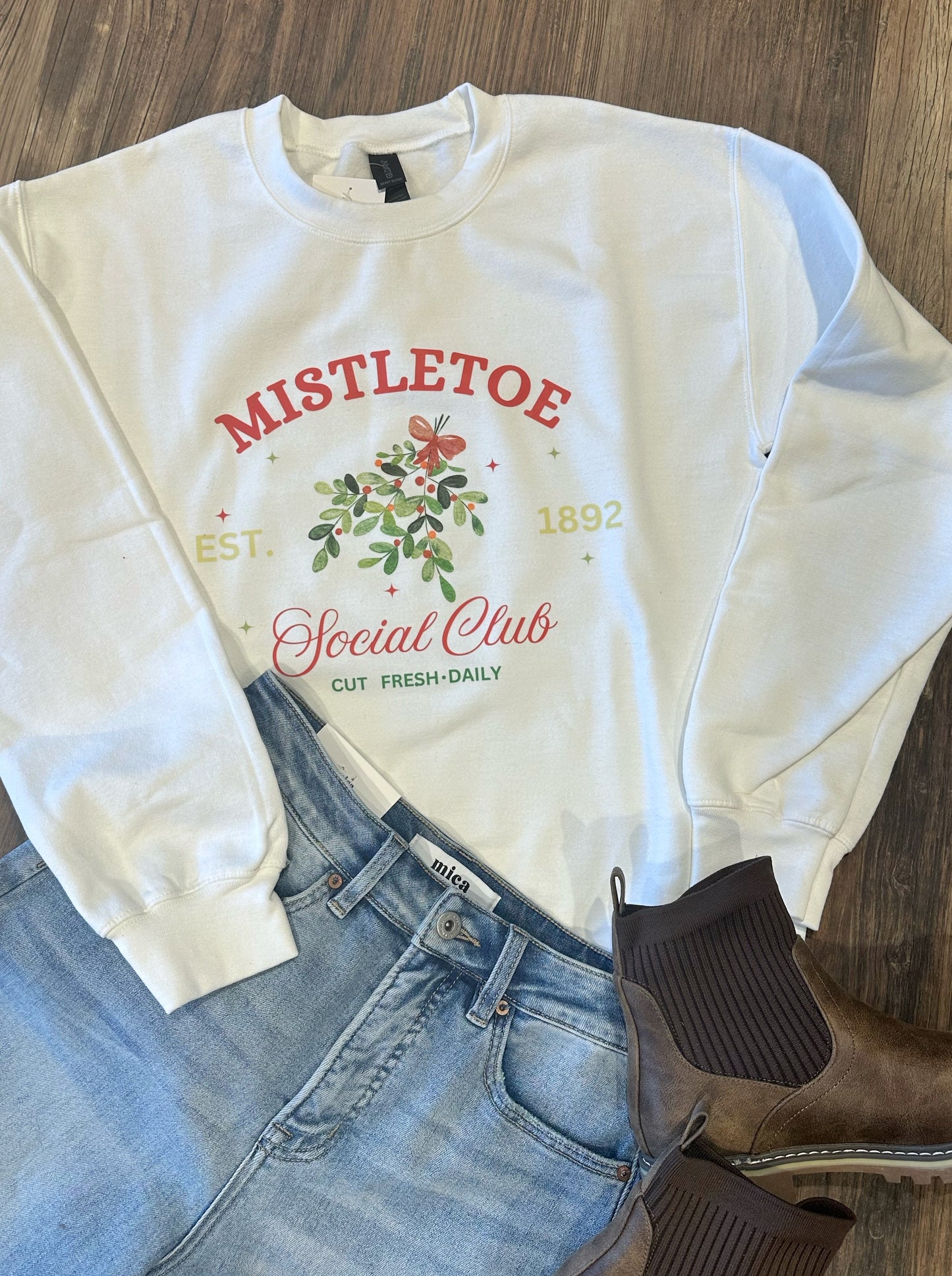 Mistletoe Social Club CREWNECK