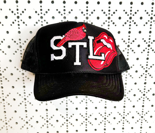 STL Cards Rock Trucker Hat