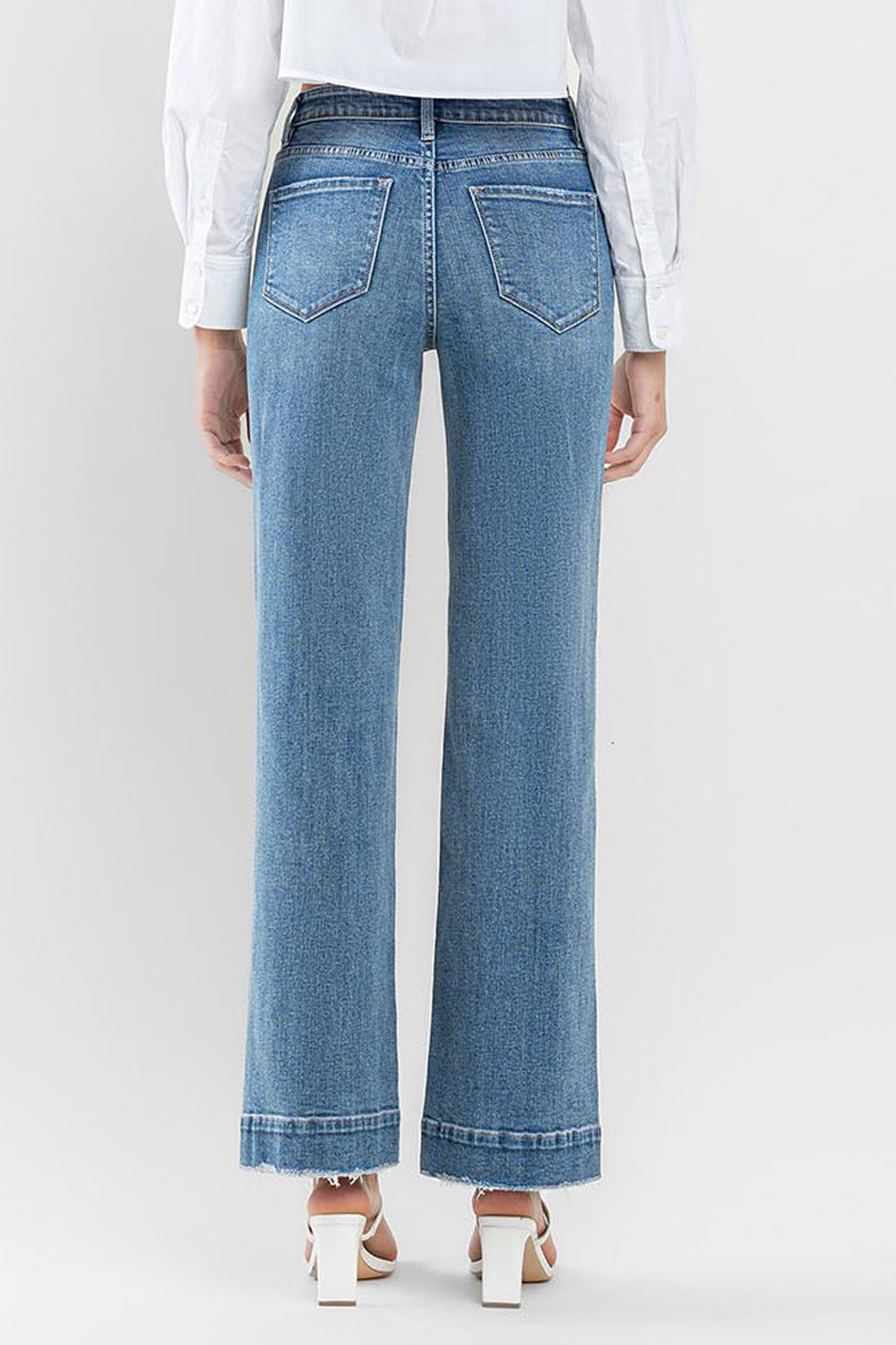 FLYING MONKEY: PERMISSIBLE HIGH RISE TROUSER JEANS