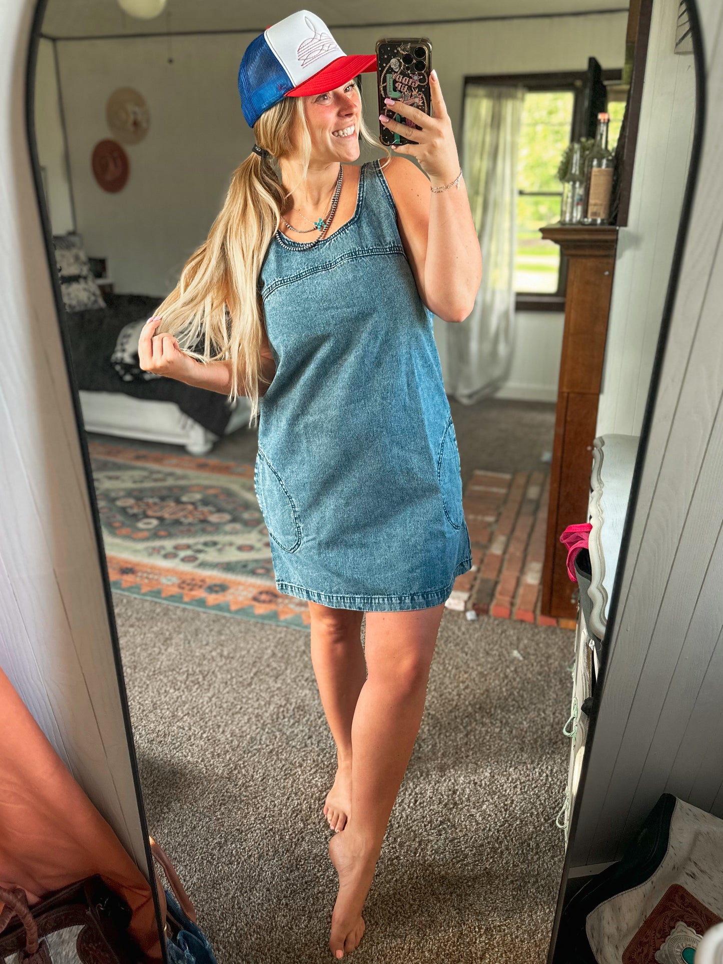 Blue Jean Baby Dress