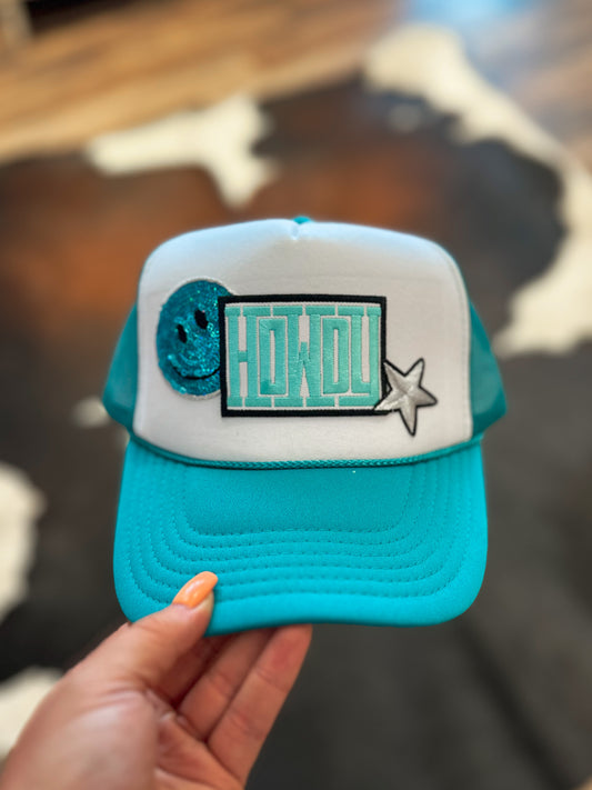 Howdy Neon Trucker Hat