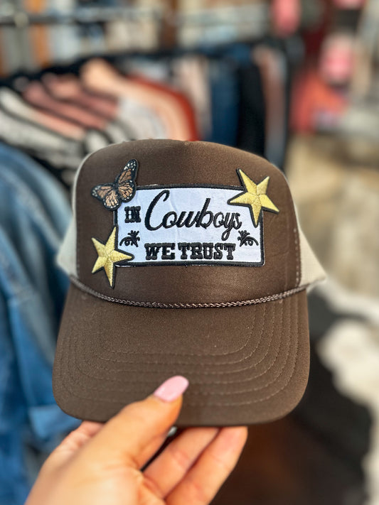 Cowboys We Trust Custom Trucker