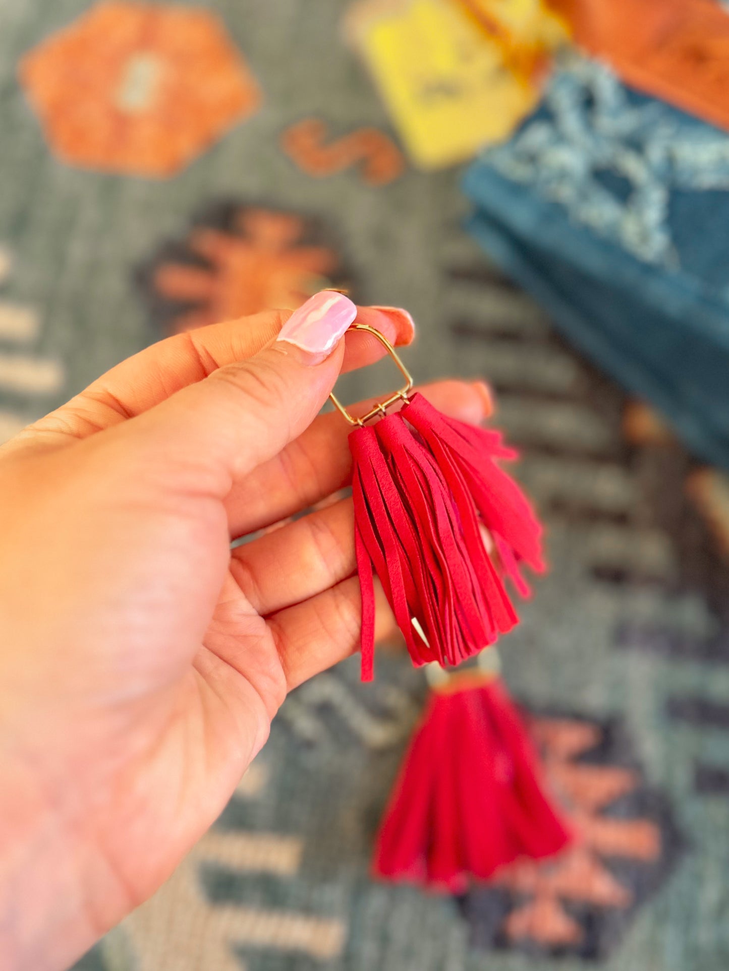 Rosey Dangle Earrings